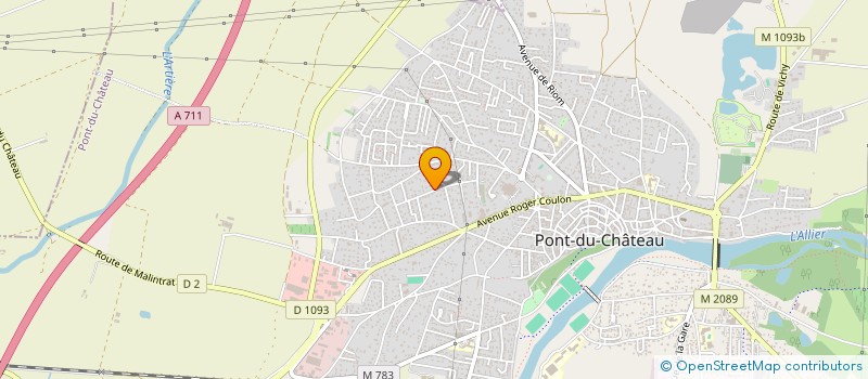 localisation de l'entreprise NTS  CHAURIAT