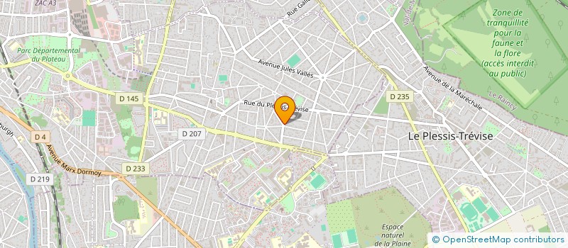 localisation de l'entreprise NTS à CHAMPIGNY-SUR-MARNE