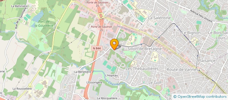 localisation de l'entreprise NTS BATIMENTS à SAINT-HERBLAIN
