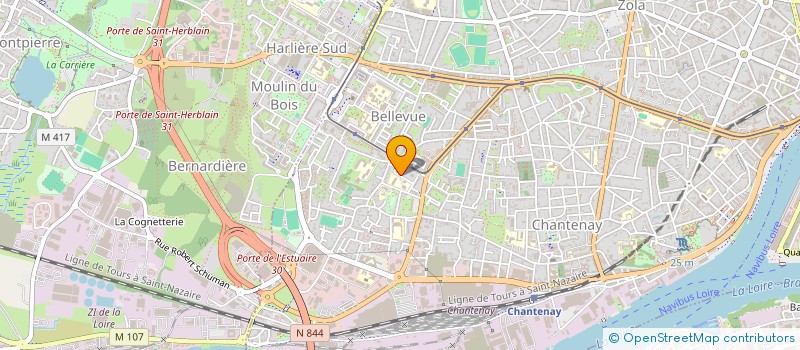 localisation de l'entreprise NTS CONSULTING à NANTES