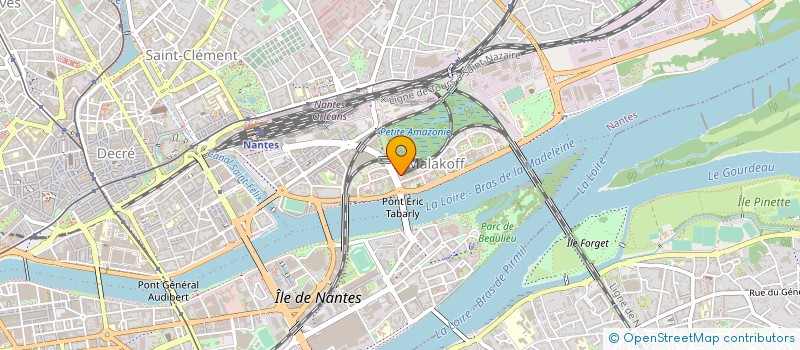 localisation de l'entreprise NTS EXPRESS 44 à NANTES