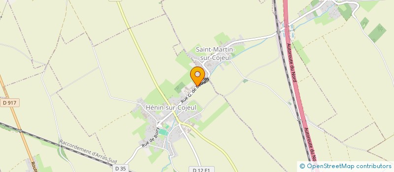 localisation de l'entreprise NTS RENOV  SAINT-MARTIN-SUR-COJEUL