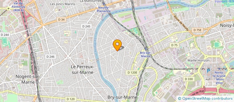 localisation de l'entreprise NTSI SUD à BRY-SUR-MARNE