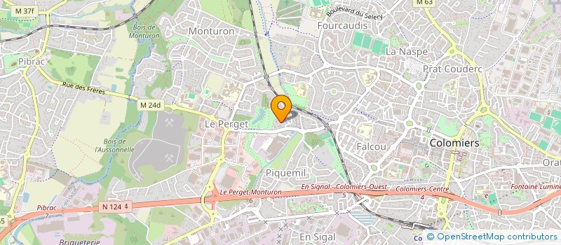 localisation de l'entreprise NTT à COLOMIERS