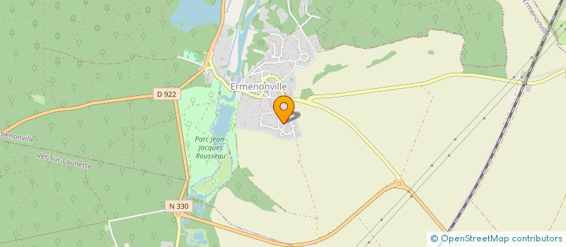 localisation de l'entreprise NTTK  ERMENONVILLE