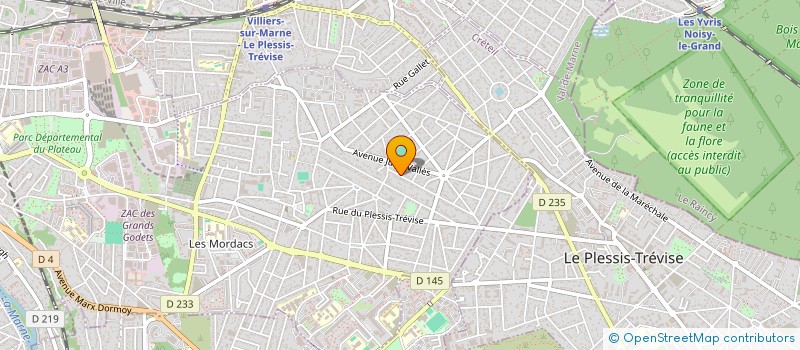 localisation de l'entreprise NTU BII  FINANCE à CHAMPIGNY-SUR-MARNE