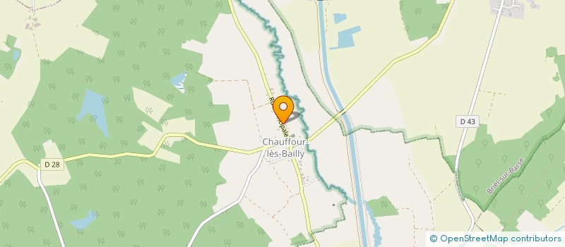 localisation de l'entreprise NTV DEBARDAGE  CHAUFFOUR-LES-BAILLY