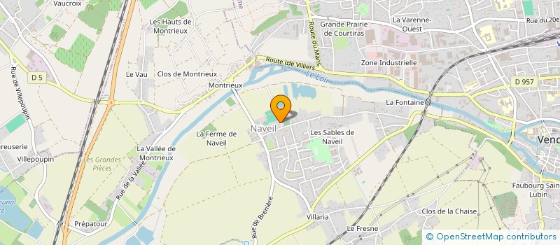 localisation de l'entreprise NTVA EJ LOIR ET CHER  NAVEIL