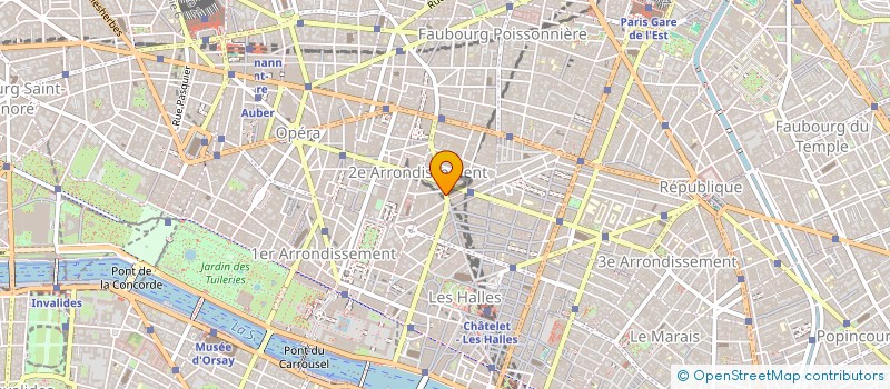 localisation de l'entreprise NTW SOURCING à PARIS