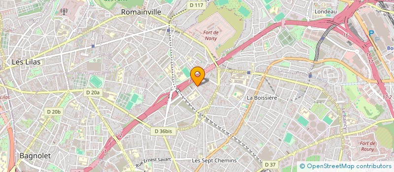 localisation de l'entreprise NTY à ROMAINVILLE