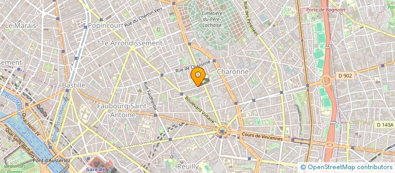 localisation de l'entreprise NU BRAIN  PARIS