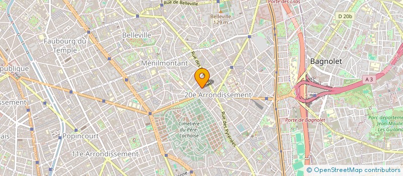 localisation de l'entreprise NU DELTA MU CHAPITRE ZETA PARIS (NDM PARIS)  PARIS