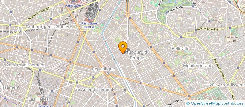 localisation de l'entreprise NUAGE  PARIS