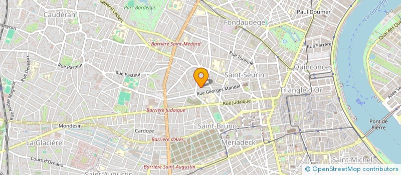 localisation de l'entreprise NUAGE  BORDEAUX