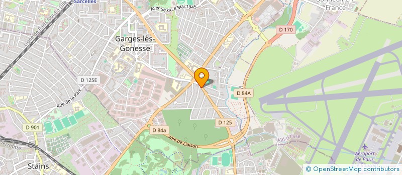 localisation de l'entreprise NUAGE AUTO  GARGES-LES-GONESSE