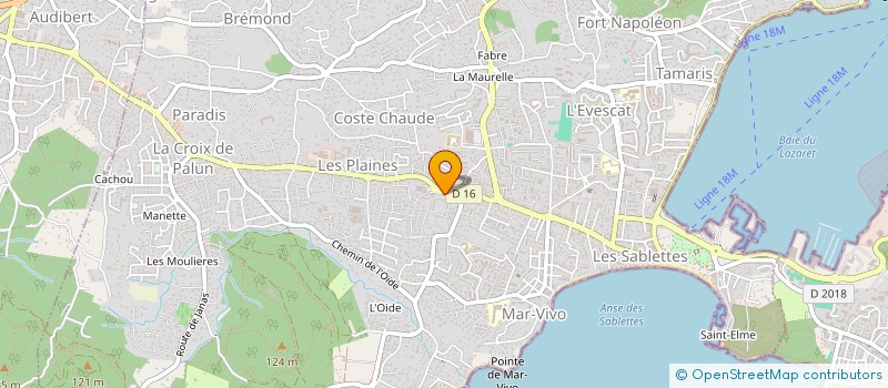 localisation de l'entreprise NUAGE DE SUCRE BY MELANY  LA SEYNE SUR MER