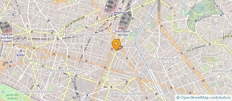 localisation de l'entreprise NUAGE ROUGE STUDIO  PARIS