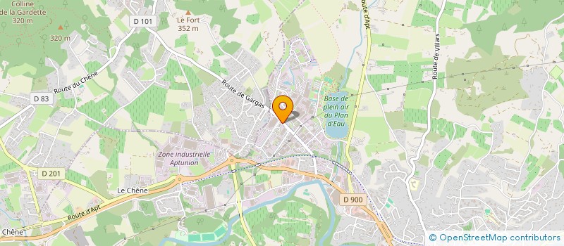 localisation de l'entreprise NUAGE URBAIN  APT