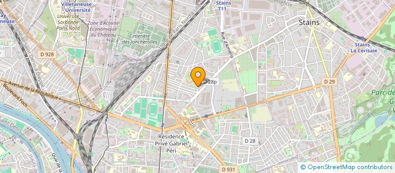 localisation de l'entreprise NUAGIQUE à PIERREFITTE-SUR-SEINE