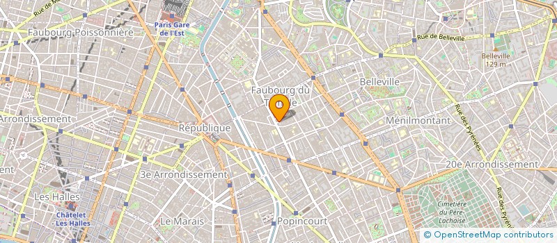 localisation de l'entreprise NUANCE DE ROUGE  PARIS