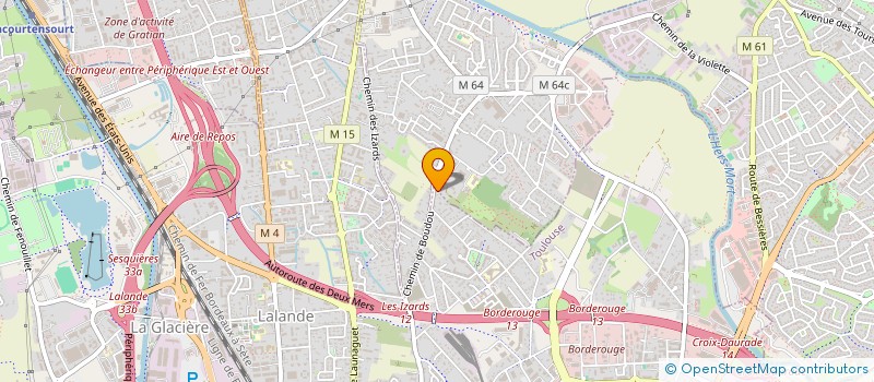 localisation de l'entreprise NUANCE PEINTURE à TOULOUSE