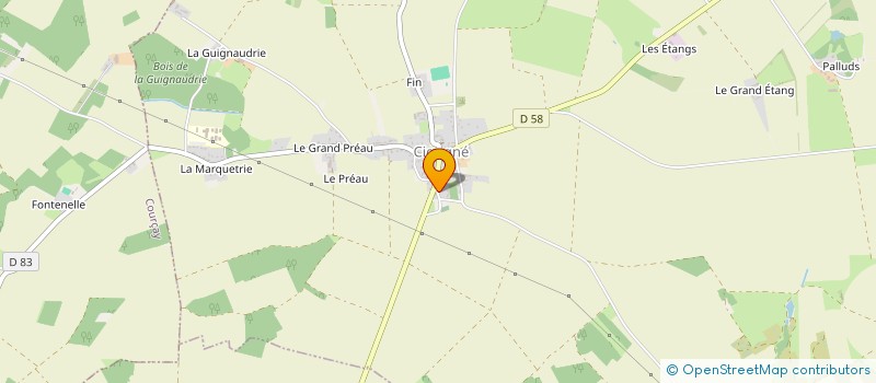 localisation de l'entreprise NUANCE RENOV'  CIGOGNE