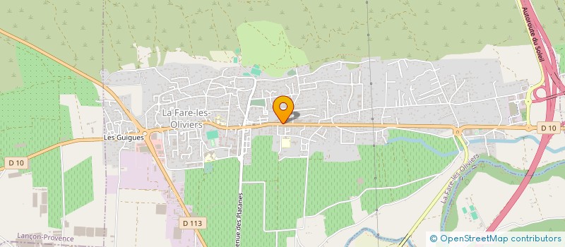 localisation de l'entreprise NUANCES  LA FARE-LES-OLIVIERS