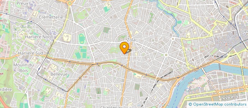 localisation de l'entreprise NUANCES  NANTES