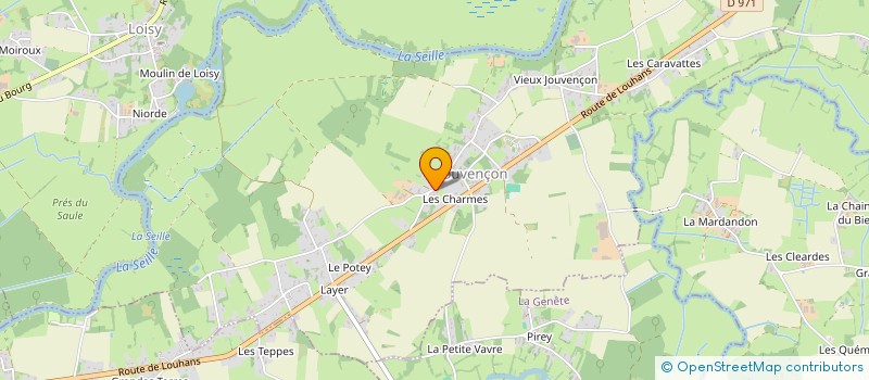 localisation de l'entreprise NUANCES AUTO 71  ROMENAY