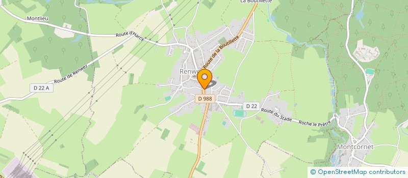 localisation de l'entreprise NUANCES D'ARTISTES  RENWEZ