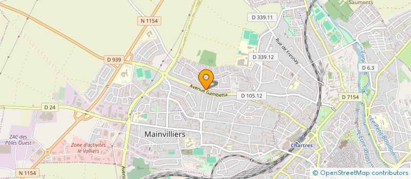 localisation de l'entreprise NUANCES DE L'ORALITE ET METISSAGE DES ARTS DISSEMBLABLES à MAINVILLIERS