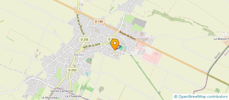 localisation de l'entreprise NUANCES DES MARAIS  BENET