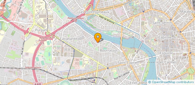 localisation de l'entreprise NUANCES DU SUD à TOULOUSE
