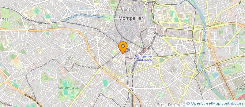 localisation de l'entreprise NUANCES FILMS à MONTPELLIER