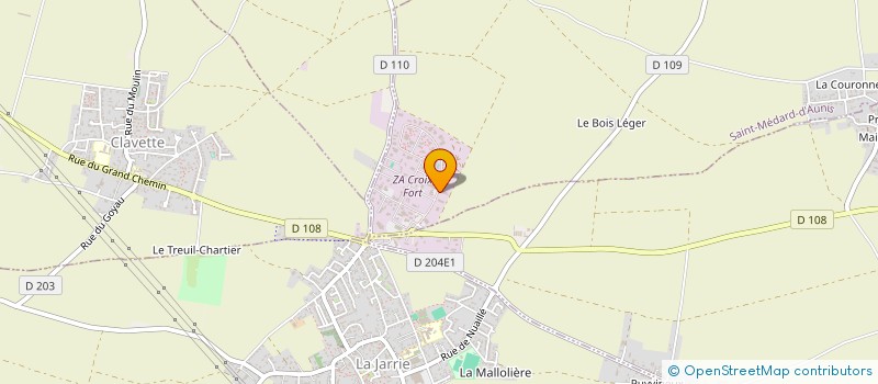 localisation de l'entreprise NUANCES GOURMANDES  SAINT-MEDARD-D'AUNIS