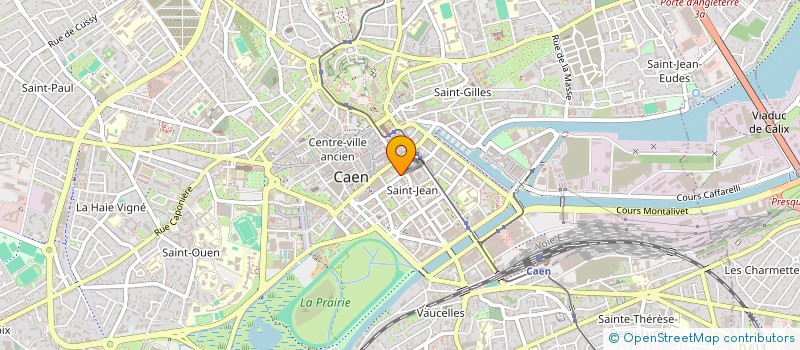 localisation de l'entreprise NUANCES IMMO 1 à CAEN