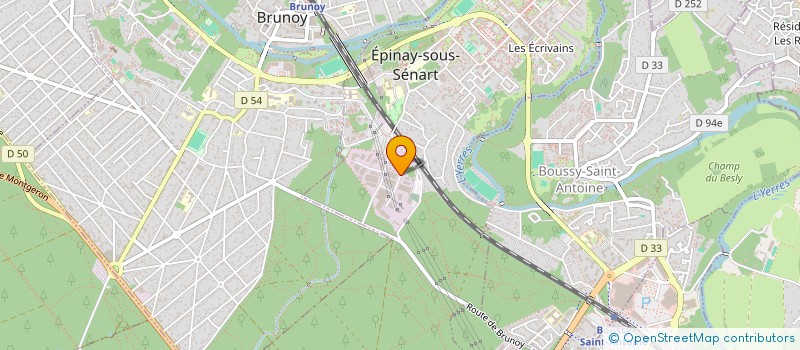 localisation de l'entreprise NUANCES IMMOBILIER  EPINAY-SOUS-SENART