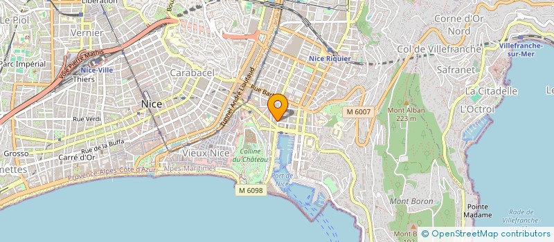 localisation de l'entreprise NUANCES PATISSERIE à NICE