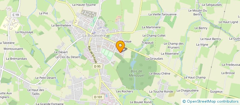 localisation de l'entreprise NUANCES & PEINTURE  LIFFRE