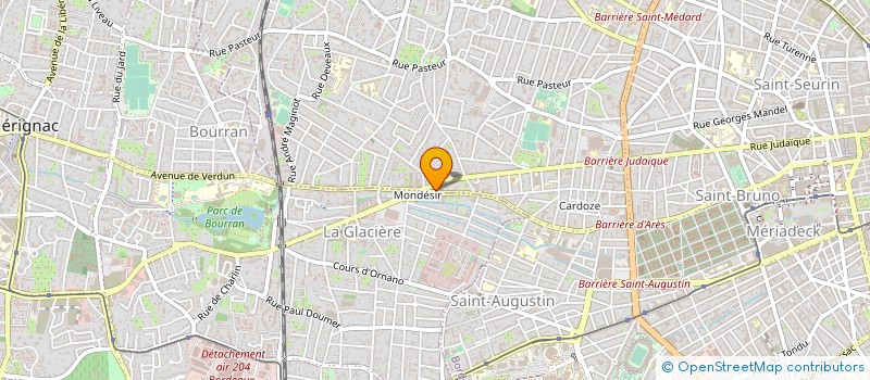 localisation de l'entreprise NUANCES & PERSPECTIVES à BORDEAUX