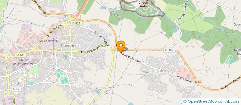 localisation de l'entreprise NUANCES PUBLICITAIRES PROD  SAINT-CYR