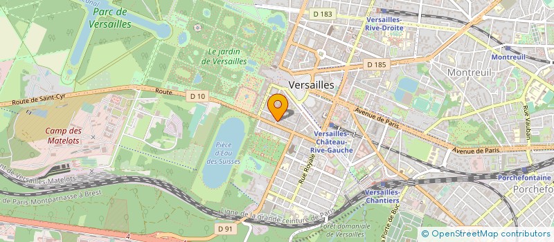 localisation de l'entreprise NUANCES VEGETALES à MONTIGNY-LE-BRETONNEUX