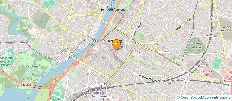 localisation de l'entreprise NUANCIER PAR ELI  ANGERS