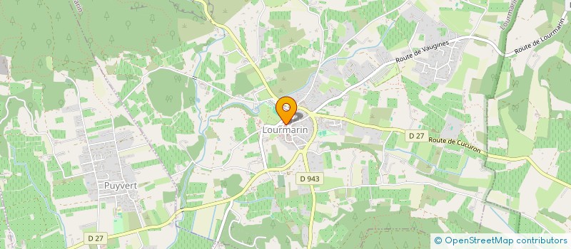 localisation de l'entreprise NUANS  LOURMARIN