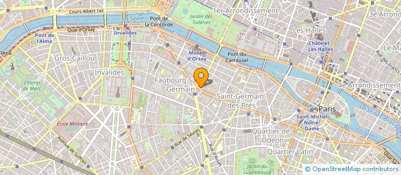 localisation de l'entreprise NUANS DESIGN  PARIS