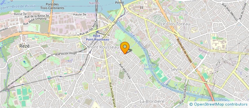 localisation de l'entreprise NUAPLAN à REZE