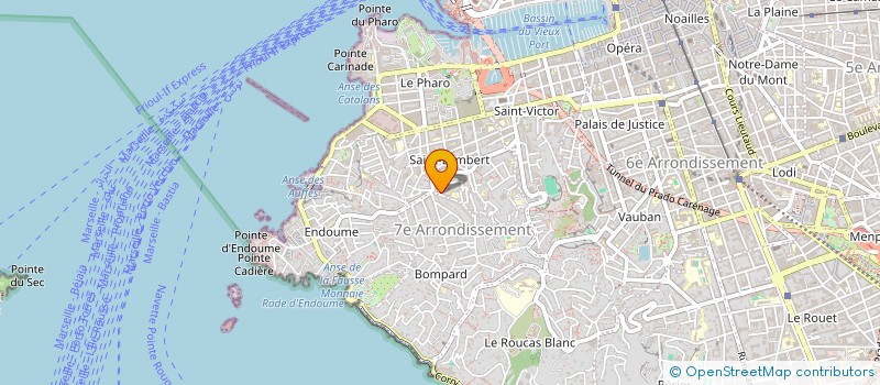 localisation de l'entreprise NUBA COLLECT à MARSEILLE