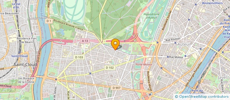 localisation de l'entreprise NUBA PRESTIGE SERVICES  BOULOGNE-BILLANCOURT