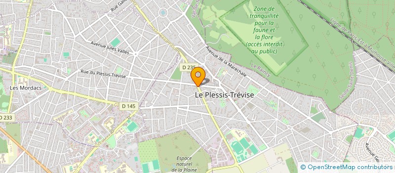 localisation de l'entreprise NUBIENNE ENTERTAINMENT ASSOCIATION  LE PLESSIS-TREVISE