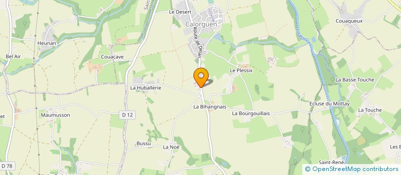 localisation de l'entreprise NUBIOTE CONSULTING à AUCALEUC